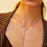 Colgante Roberto Coin Princess Flower Con Diamantes