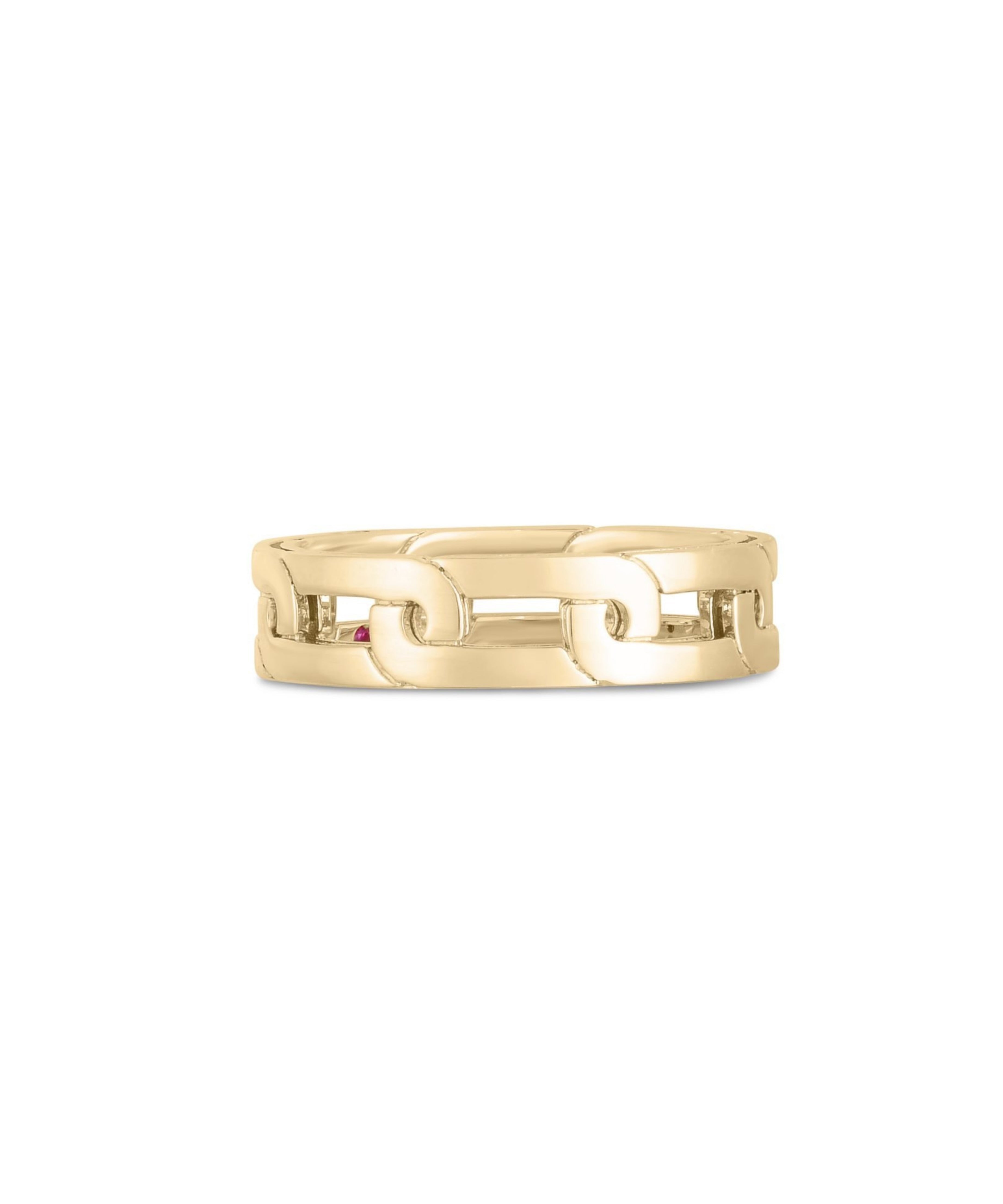 Anillo Roberto Coin Navarra Oro Amarillo con Diamantes | ADR888RI2159