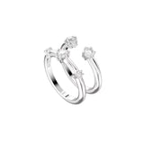 Anillo Constella SWAROVSKI Set 2 Piezas Blanco con Baño de Rodio | 5640961
