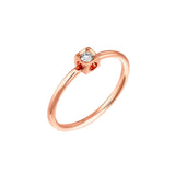 Anillo Dinh Van Le Cube Diamante Oro Rosa - 208715