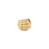 Anillo Dorado AGATHA París N° 13 Concha | 2280101-157