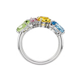 Anillo Swarovski Gemas Multicolor Tallas Mixtas - 5692407