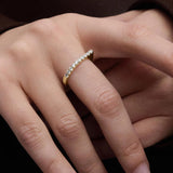 Anillo Gloss PDPAOLA Plata con Baño de Oro 18K con Circonitas | AN01-E90