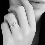 Anillo LECARRÉ Oro Bicolor Roseta con Diamantes | GA196OA
