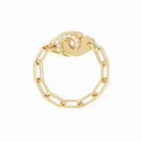 Anillo Cadena dinh van Menottes Pavé Oro Amarillo Diamantes | 207111