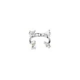 Anillo Mesmera SWAROVSKI Tallas Mixtas Blanco con Baño de Rodio | 5661703