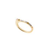 Anillo Oda Multicolor PDPAOLA Plata con Baño de Oro 18K | AN01-E89