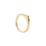 Anillo Oda PDPAOLA Plata con Baño de Oro 18K | AN01-E91