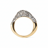 Anillo PDPAOLA Pavé Duna Plata Baño Oro | AN01-B68