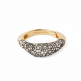 Anillo PDPAOLA Pavé Duna Plata Baño Oro | AN01-B68