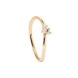 Anillo PDPAOLA Lua Plata Baño Oro | AN01-843