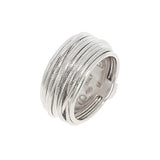 Anillo PESAVENTO DNA Spring Plata Baño Oro | WDNAA104