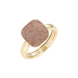 Anillo PESAVENTO Polvere di Sogni Champán Plata Baño Oro Amarillo | WPSCA292