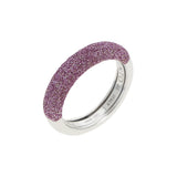 Anillo PESAVENTO Polvere di Sogni Rosa Plata Baño Oro Blanco | WPSCA063/M
