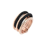 Anillo PESAVENTO Polvore di Sogni Plata Baño Oro Rosa | WPLVA723