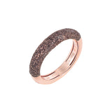 Anillo PESAVENTO Polvore di Sogni Marrón Plata Baño Rosa | WPLVA2238
