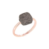 Anillo PESAVENTO Polvore di Sogni  Marrón Plata Baño Oro Rosa | WPLVA2244