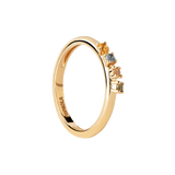 Anillo PDPAOLA Rainbow Wing Plata Baño Oro | AN01-C10