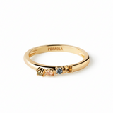 Anillo PDPAOLA Rainbow Wing Plata Baño Oro | AN01-C10