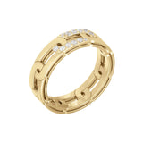 Anillo Roberto Coin Navarra Oro Amarillo con Diamantes | ADR888RI2159