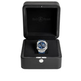 Bell & Ross BR-05 Chrono Blue Steel | BR05C-BLU-ST/SRB