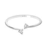 Brazalete Mesmera Corazón SWAROVSKI Blanco con Baño de Rodio | 5518814