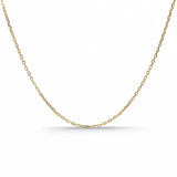 Cadena fina de oro amarillo 18 kt