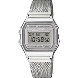Casio Vintage Gris Acero 36.8 mm | A158WEM-7
