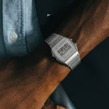 Casio Vintage Gris Acero 36.8 mm | A158WEM-7