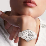 CHANEL J12 Calibre 12.1  Cerámica Blanca 38 mm | H5700