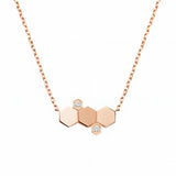 Colgante Bee de Chaumet Oro Rosa 18K y Diamantes | 085972
