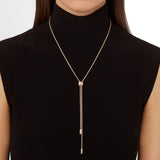 Collar Corbata Bee de Chaumet Oro Rosa 18K y Diamantes | 085201