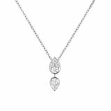 Colgante Joséphine Ronde d’Aigrettes Chaumet Oro Blanco 18K y Diamantes | 083851