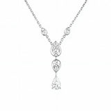 Collar Chaumet Joséphine Oro Blanco 18K y Diamante | 083855