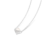 Colgante Chaumet Joséphine Aigrette Oro Blanco 18K Perla y Diamantes | 085788