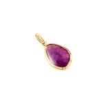 Colgante AGATHA París Talismans Amatista y Dorado | 2880096-058-TU