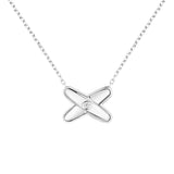Colgante Chaumet Jeux de Liens Oro Blanco y Diamantes | 085860