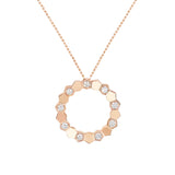Colgante Mediano Bee de Chaumet Oro Rosa y Diamantes | 085731