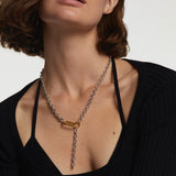 Collar PDPAOLA Cadena Beat Plata | CO02-625-U