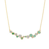 Collar Swarovski Constela Tallas Mixtas Verde  - 5732247