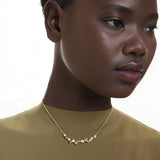 Collar Swarovski Constela Tallas Mixtas Verde  - 5732247