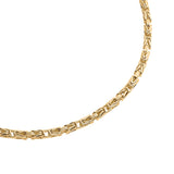 Collar Corto Bizantina AGATHA París Cadena Bizantina Dorado | 02680412-157-TU