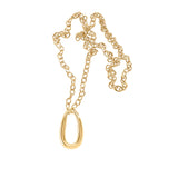 Collar Largo Abbesses AGATHA París Eslabón Dorado | 02680443-157-TU