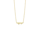 Collar LECARRÉ Oro Blanco con Diamantes | GD169OA.00