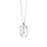 Collar PDPAOLA Mini Letter S Plata | CO02-530-U