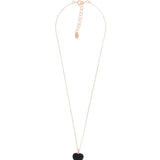 Collar Corazón PESAVENTO Polvere di Sogni Negro Plata Baño Oro Rosa | WPLVE1753