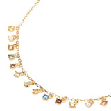 Collar PDPAOLA Willow Plata Baño Oro | CO01-192-U