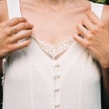 Collar LeCarré Rosa Oro y Diamantes