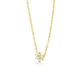 Collar LeCarré Rosa Oro y Diamantes