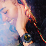 G-Shock GA Azul Carbono y Resina 45,4 mm | GA-2100K-2A